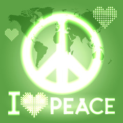 I love peace