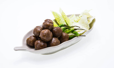 Thai sausage for picnic time