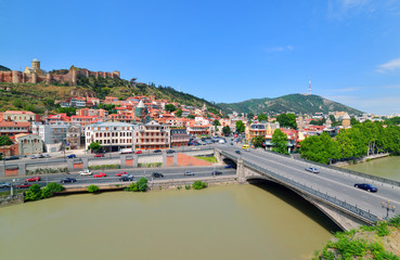 Fototapeta na wymiar Stare Miasto w Tbilisi