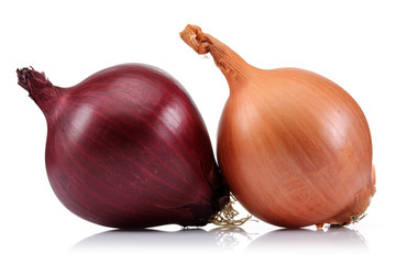 Red Onion and White Onion