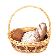 Composition with bread