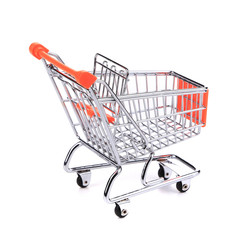 Shopping supermarket cart