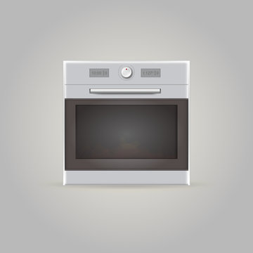 Ilustration of oven