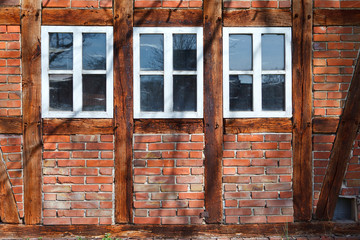 three windows