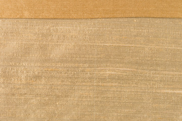 Fototapeta premium Yellow fabric