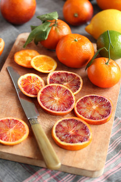 Agrumes, oranges, citrons, clémentines-2007