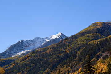 Elk Mountains Colorado in Fall