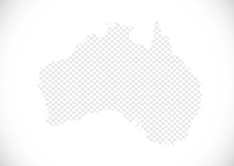 Map and flag of Australia idea design