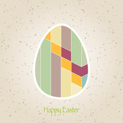 easter eggs retro pattern