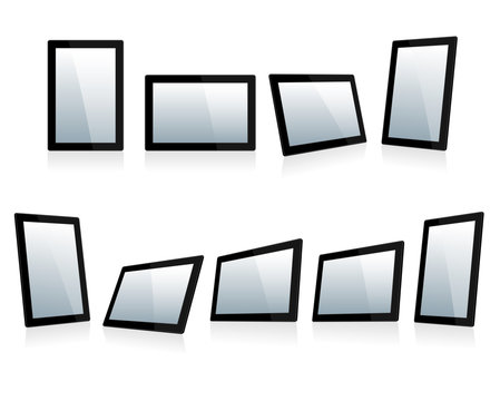 Selection of Tablets at different angles