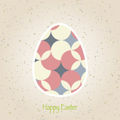 easter eggs retro pattern