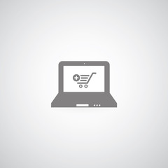 shopping using computer