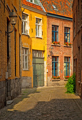 Fototapeta na wymiar Nice house in Brugge