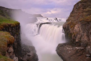 Gullfoss waterfall Iceland