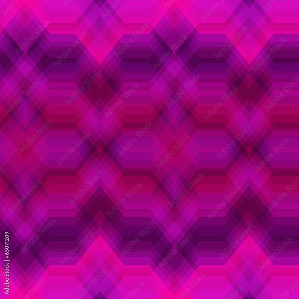 Poster Color Seamless Abstract Zigzag Vector Background