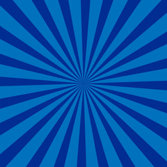 Blue rays background. Illustration EPS10