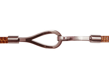 metallic buckle of thin belt