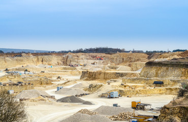 Steinbruch Stein Abbau