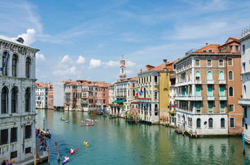 Kanale Grande in Venedig - obrazy, fototapety, plakaty