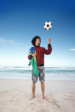 Brazillian soccer man