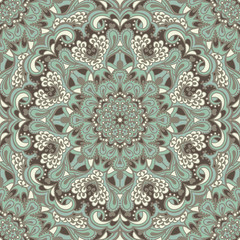 Oriental ornate seamless pattern.