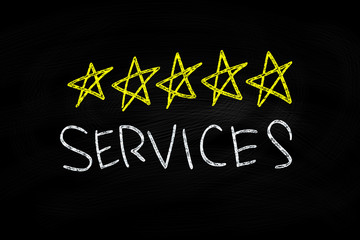 Obraz premium 5 Stars Services