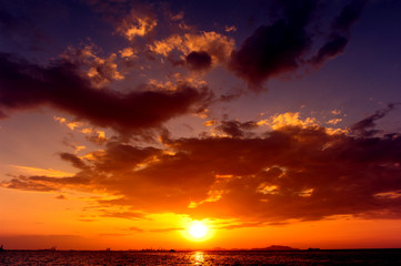 Sea Sunset and Cloudscape - 63080812