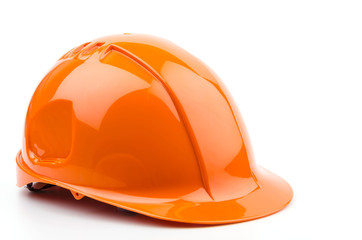Isolated safety helmet hat