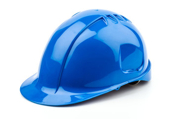 Isolated safety helmet hat