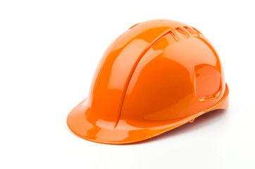 Fototapeta premium Isolated safety helmet hat