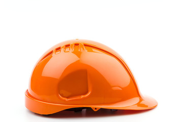 Isolated safety helmet hat