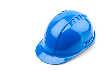 Isolated safety helmet hat