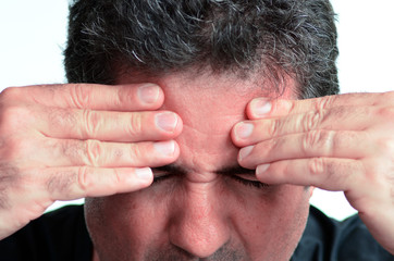 Fototapeta premium Depressed man