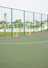 Public futsal court.