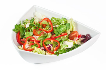 Fresh vegetable salad