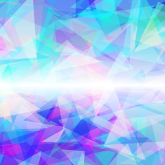 Abstract Geometric Colorful Background