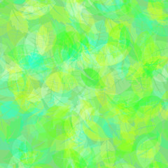 Abstract colorful Leaves. Nature Background