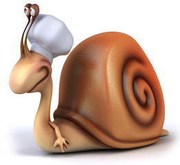 Obraz na płótnie Canvas Snail