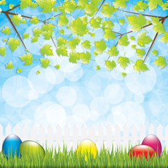 Obraz na płótnie Canvas Easter background