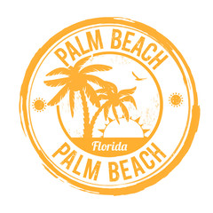 Palm Beach, Florida stamp