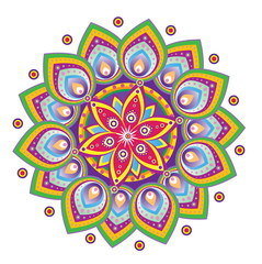 flower pattern mandala