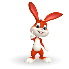 cute easter bunny with best sign