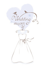 Wedding dress - Winter Collection