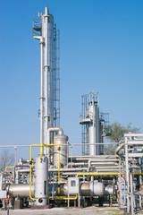 Petrochemical industrial plant