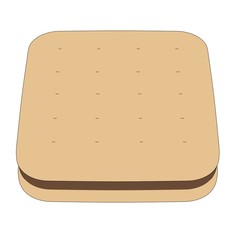 cartoon image of biscuit (cookie)