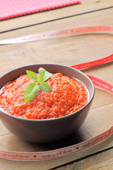 Homemade tomato sauce