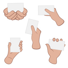 Vector Hands Set