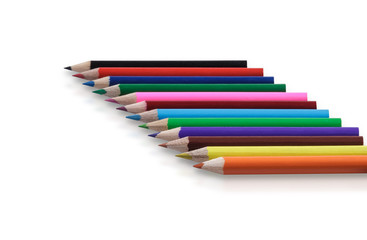 colored pencils