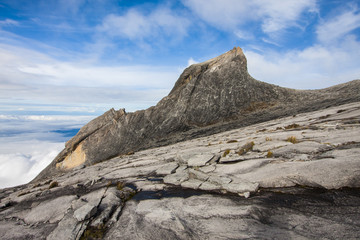 Fototapeta premium St John's peak Kinabalu mount