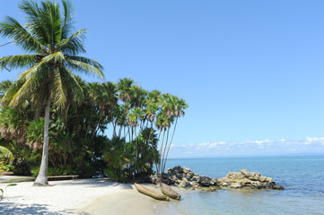 Beach of Playa Blanca near Livingston
